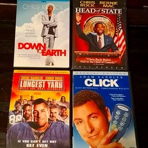 Chris Rock/ Adam Sandler DVD set